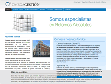 Tablet Screenshot of omega-gi.com